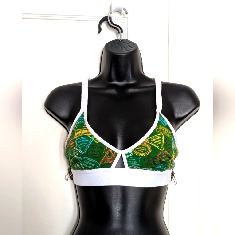 Tomboyx Green Travel Bralette